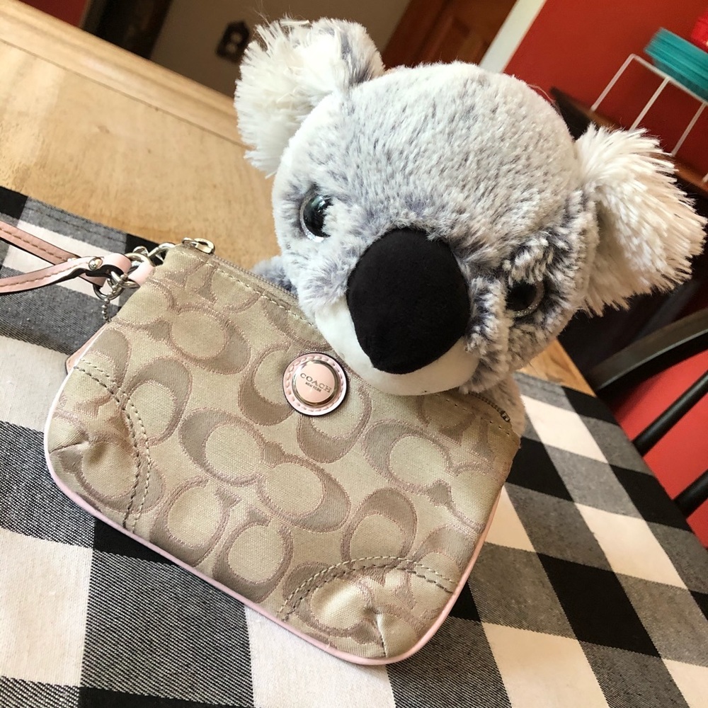 Coach wristlet Small